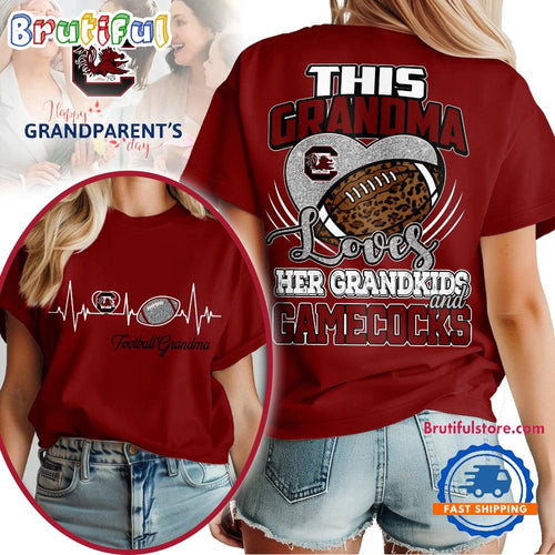 South Carolina Gamecocks 2025 NCAA Grandparents’ Day Unisex 3D Shirt