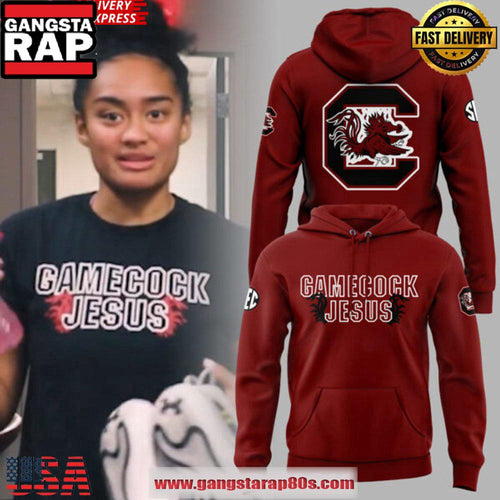 South Carolina Gamecocks 2025 Red All Over Print Hoodie
