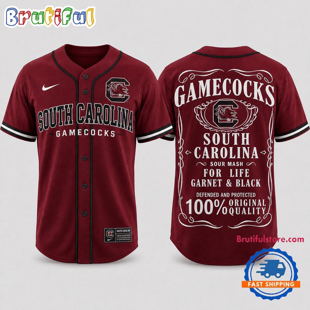 South Carolina Gamecocks 2026 NCAA For Life Fan Pride Baseball Jersey Shirt
