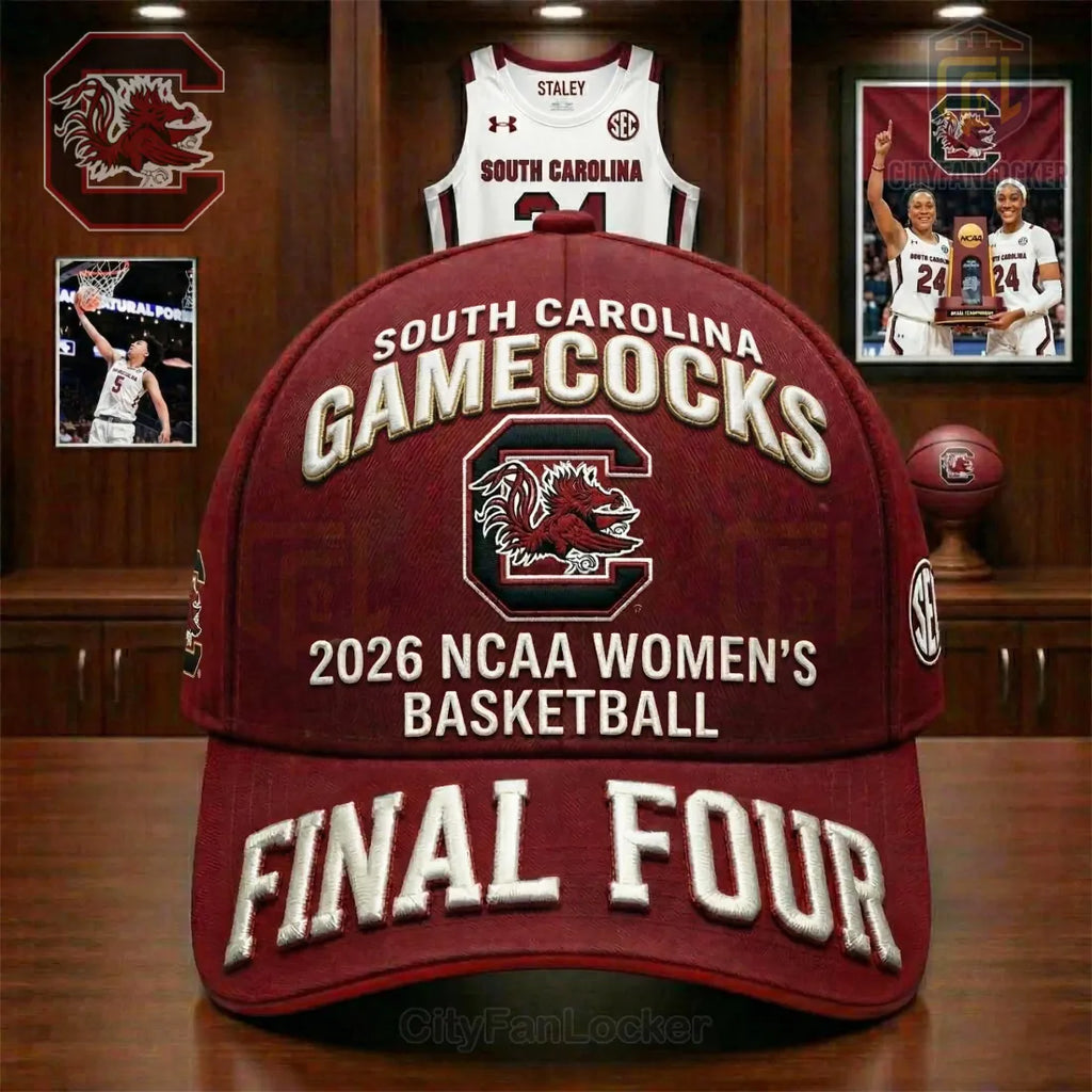 South Carolina Gamecocks 2026 NCAA Women’s Basketball Final Four Cap