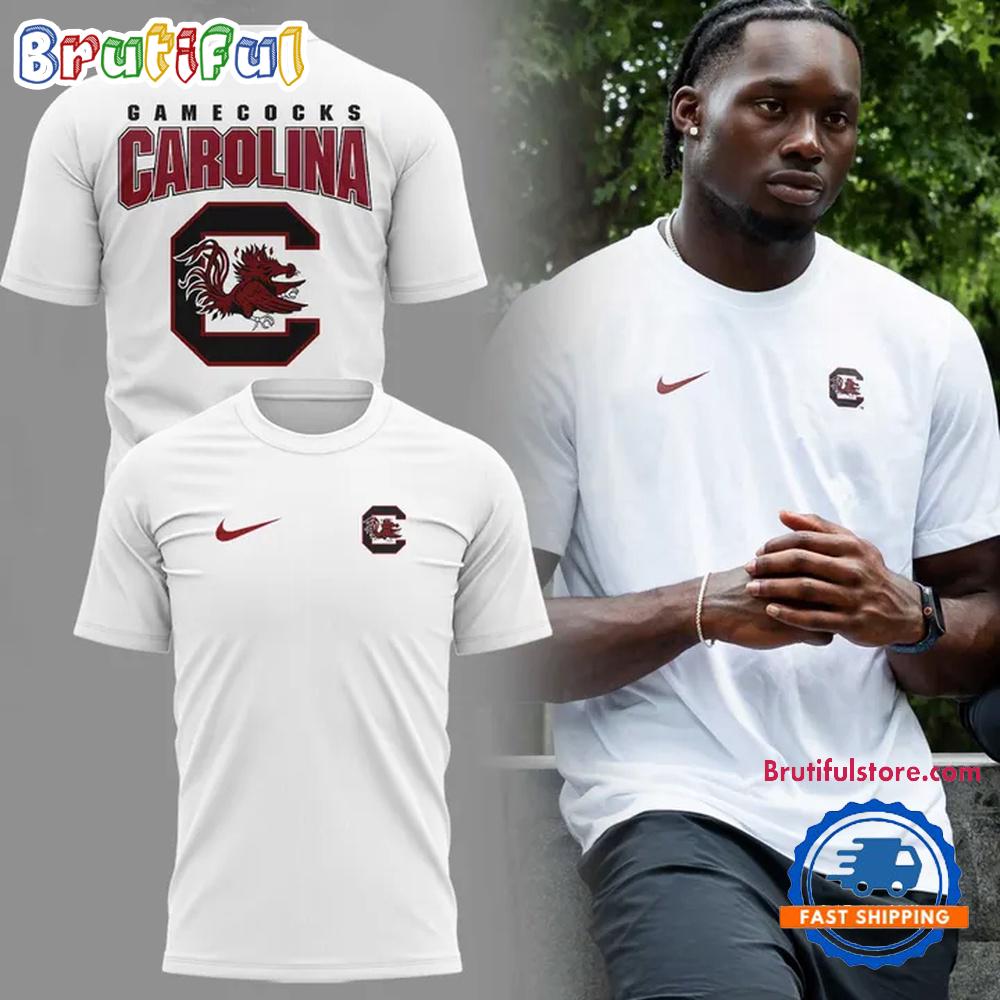 South Carolina Gamecocks 2026 New Design White T Shirt