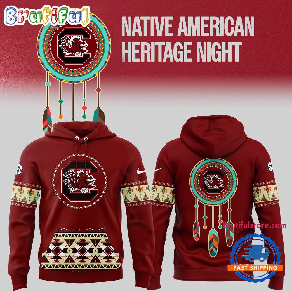 South Carolina Gamecocks Football Native American Heritage New Hoodie Shirt