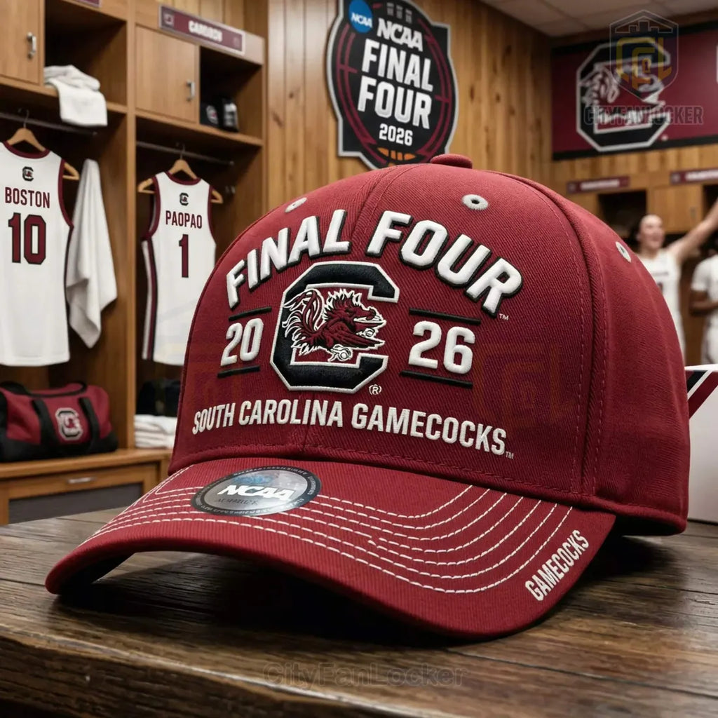 South Carolina Gamecocks NCAA Final Four 2026 Embroidered Collector’s Cap