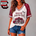 South Carolina Gamecocks NCAA Floral Stadium Bow V Neck 3D T Shirt