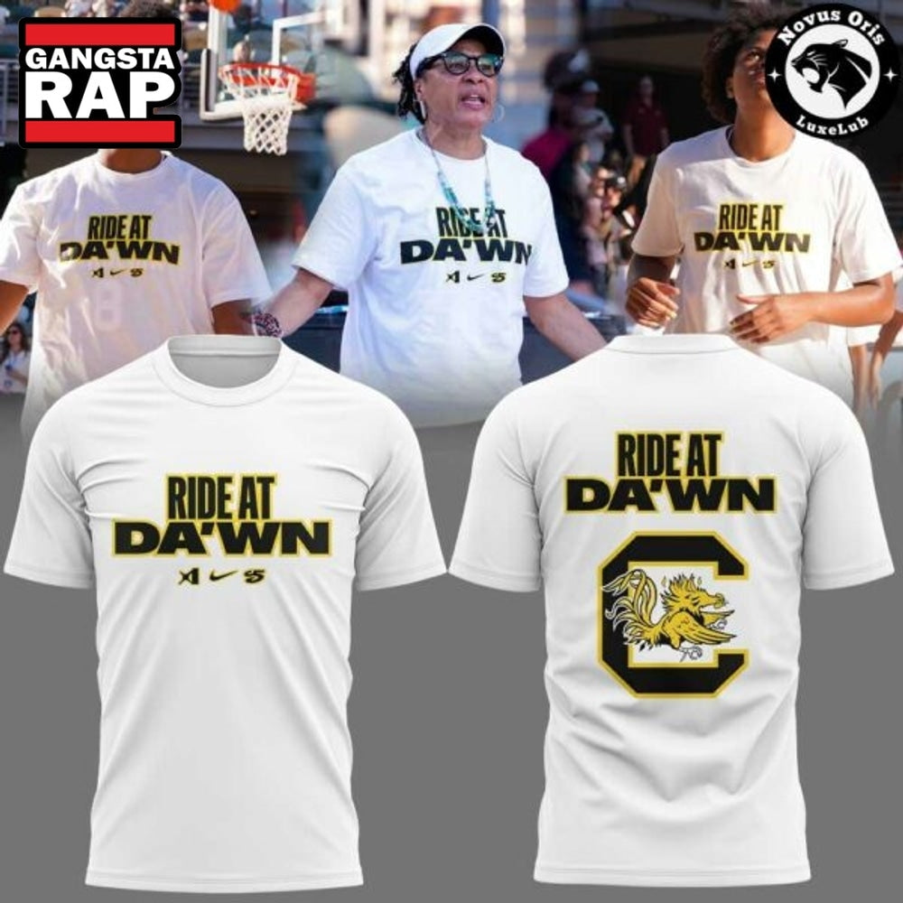 South Carolina Gamecocks Ride At Da’Dawn 2026 T Shirt