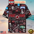 South Carolina Gamecocks Solgan Fighting Gamecocks True Fan Spirit Custom Name Aloha Hawaiian Shirt