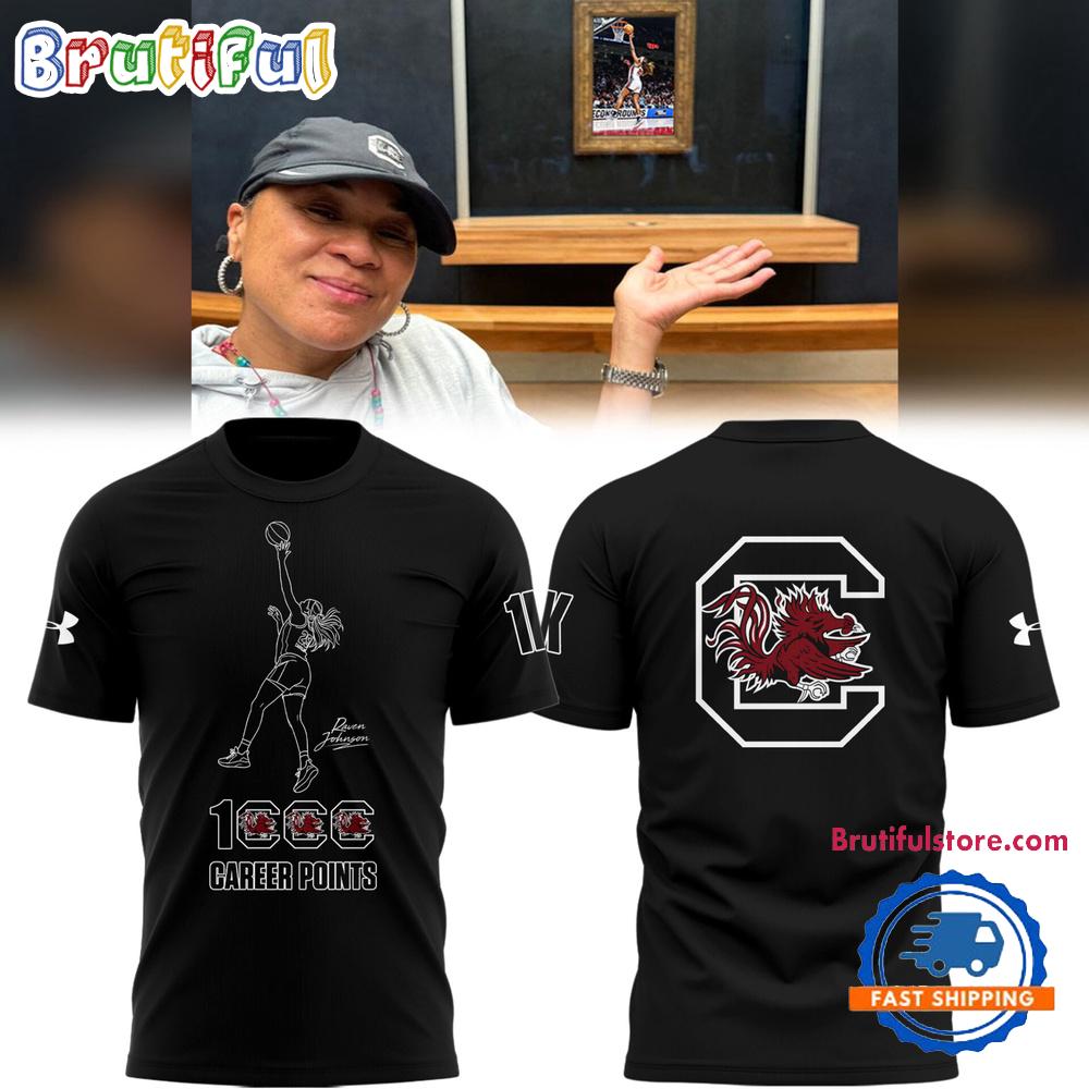 South Carolina Gamecocks Women’s Basketball 1000 Career Points Hoodie T-Shirt