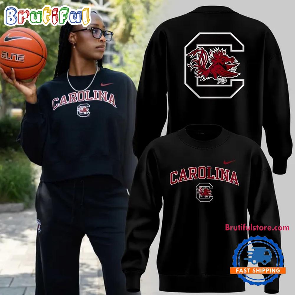 South Carolina Gamecocks Women’s Basketball 2026 Black Uniform Hoodie T-Shirt