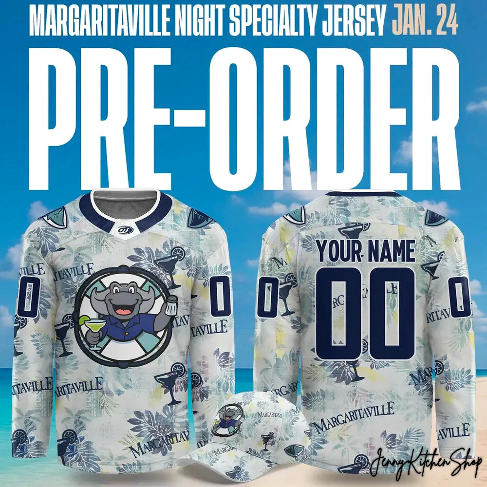 South Carolina Stingrays 2026 Margaritaville Night Jersey
