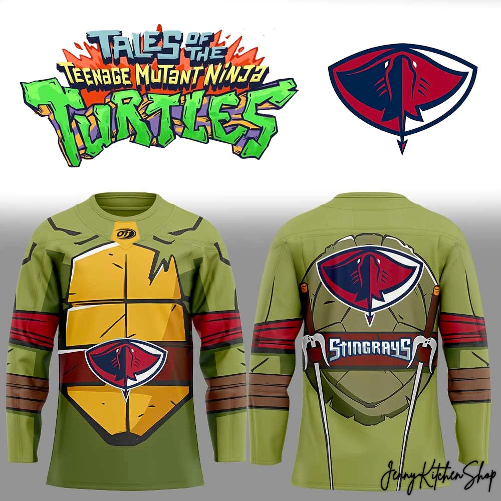 South Carolina Stingrays 2026 Teenage Mutant Ninja Special Jersey