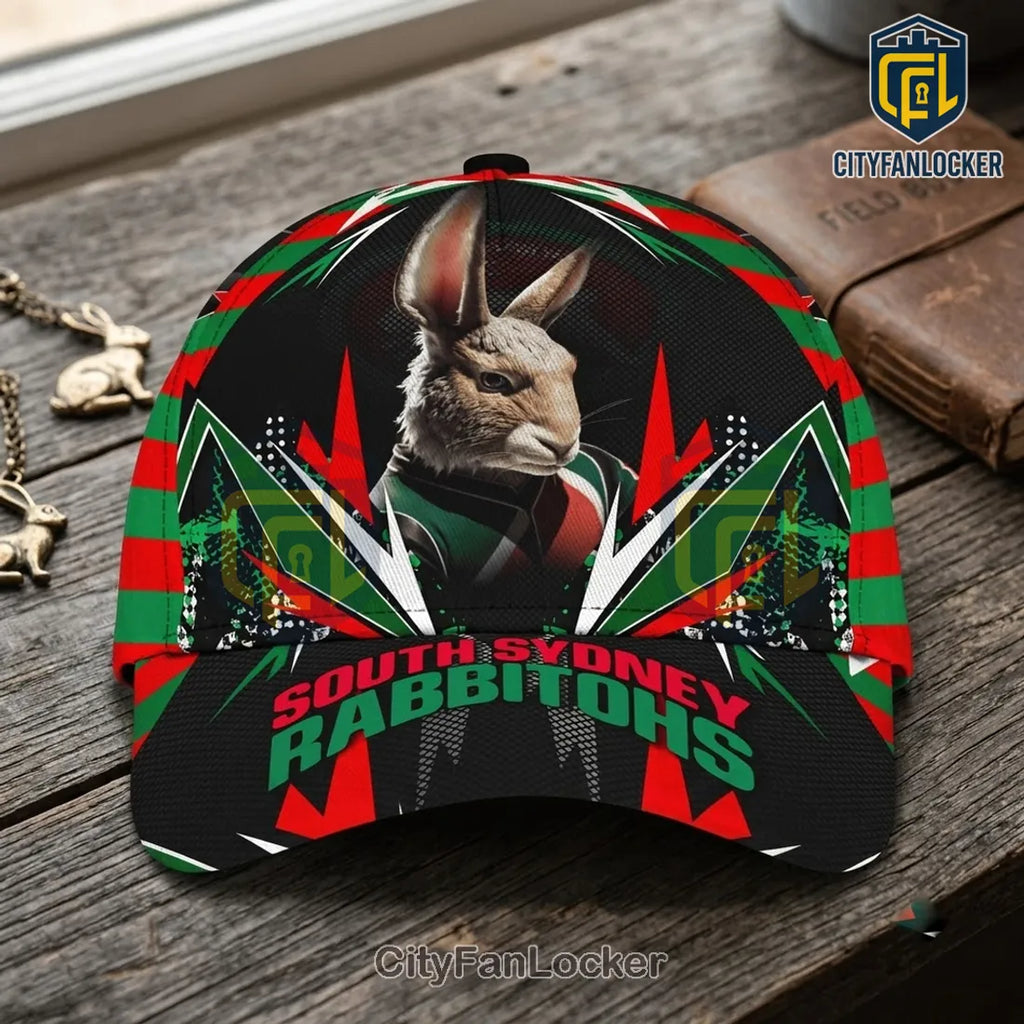 South Sydney Rabbitohs Team Mascot Sport Cap
