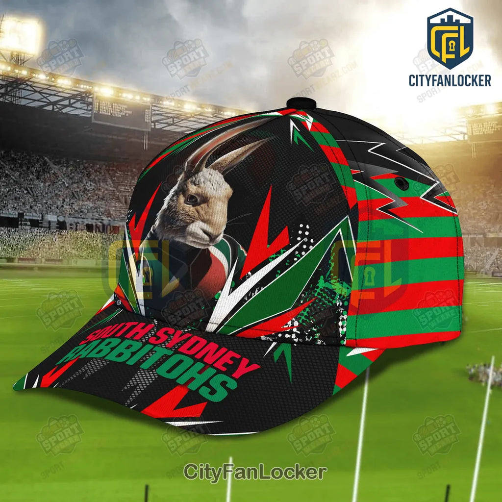 South Sydney Rabbitohs Team Mascot Sport Cap