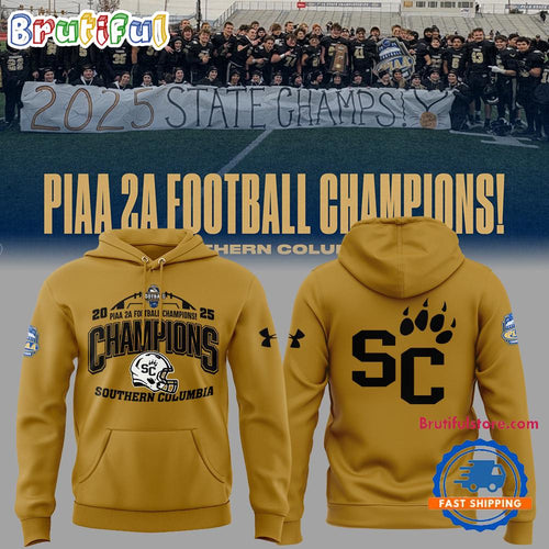 Southern Columbia Piaa 2A Football Champions 2025 New Hoodie