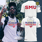 Southern Methodist University Mustangs White Pullover Hoodie