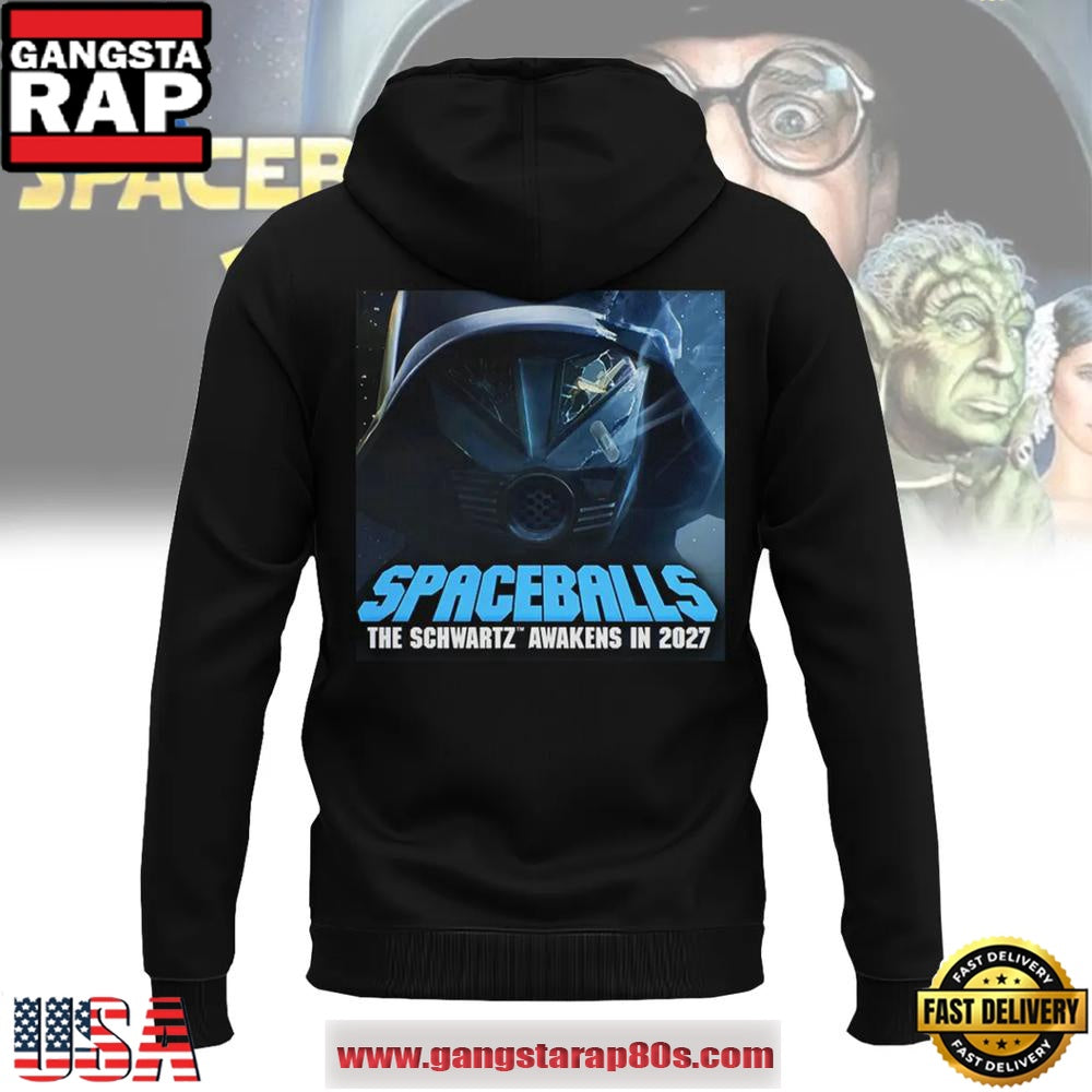 Spaceballs 2 The Schwartz Awakens in 2027 All Over Print Hoodie