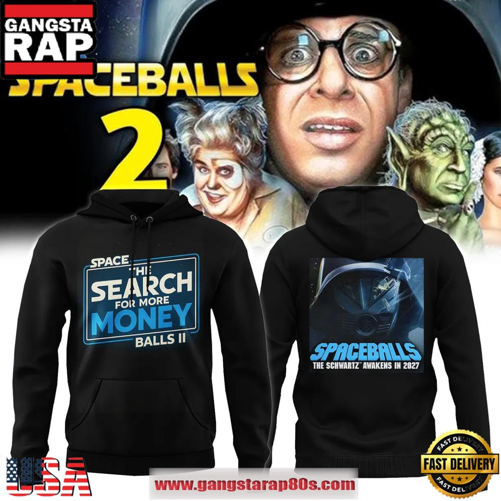 Spaceballs 2 The Schwartz Awakens in 2027 All Over Print Hoodie