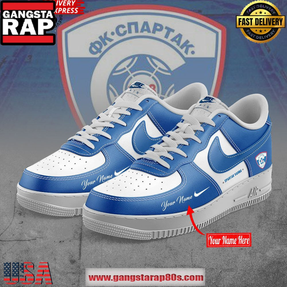 Spartak Varna Custom Air Force 1 Running Sneakers Shoes
