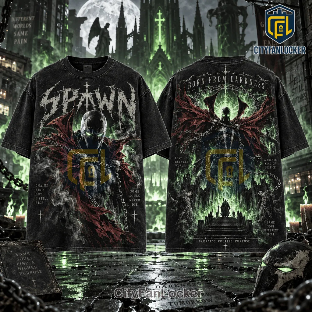 Spawn Born From Darkness Oversized T-Shirt