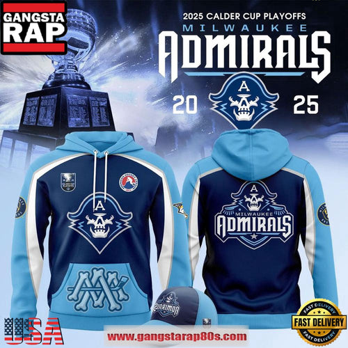 Special Edition Milwaukee Admirals Calder Cup Playoffs Unisex Hoodie