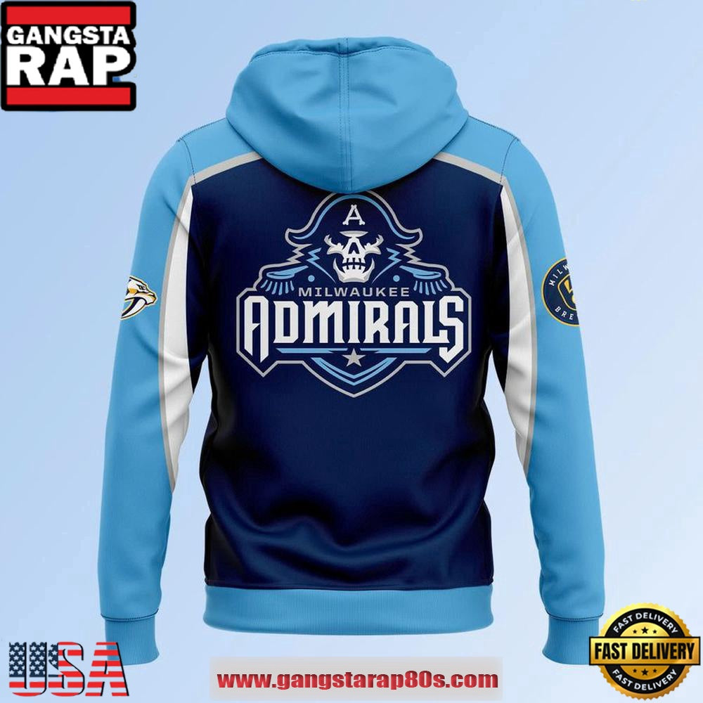 Special Edition Milwaukee Admirals Calder Cup Playoffs Unisex Hoodie