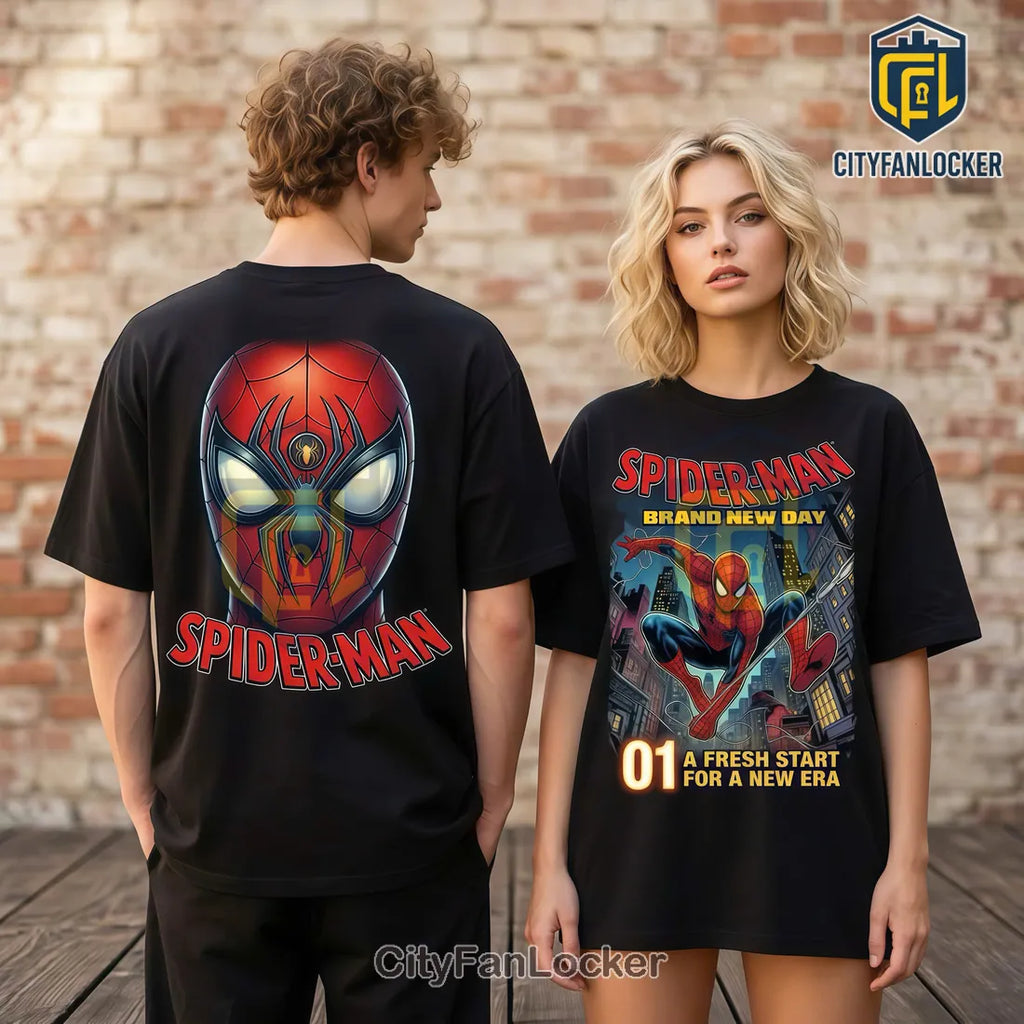 Spider-Man Brand New Day Comic Book T-Shirt