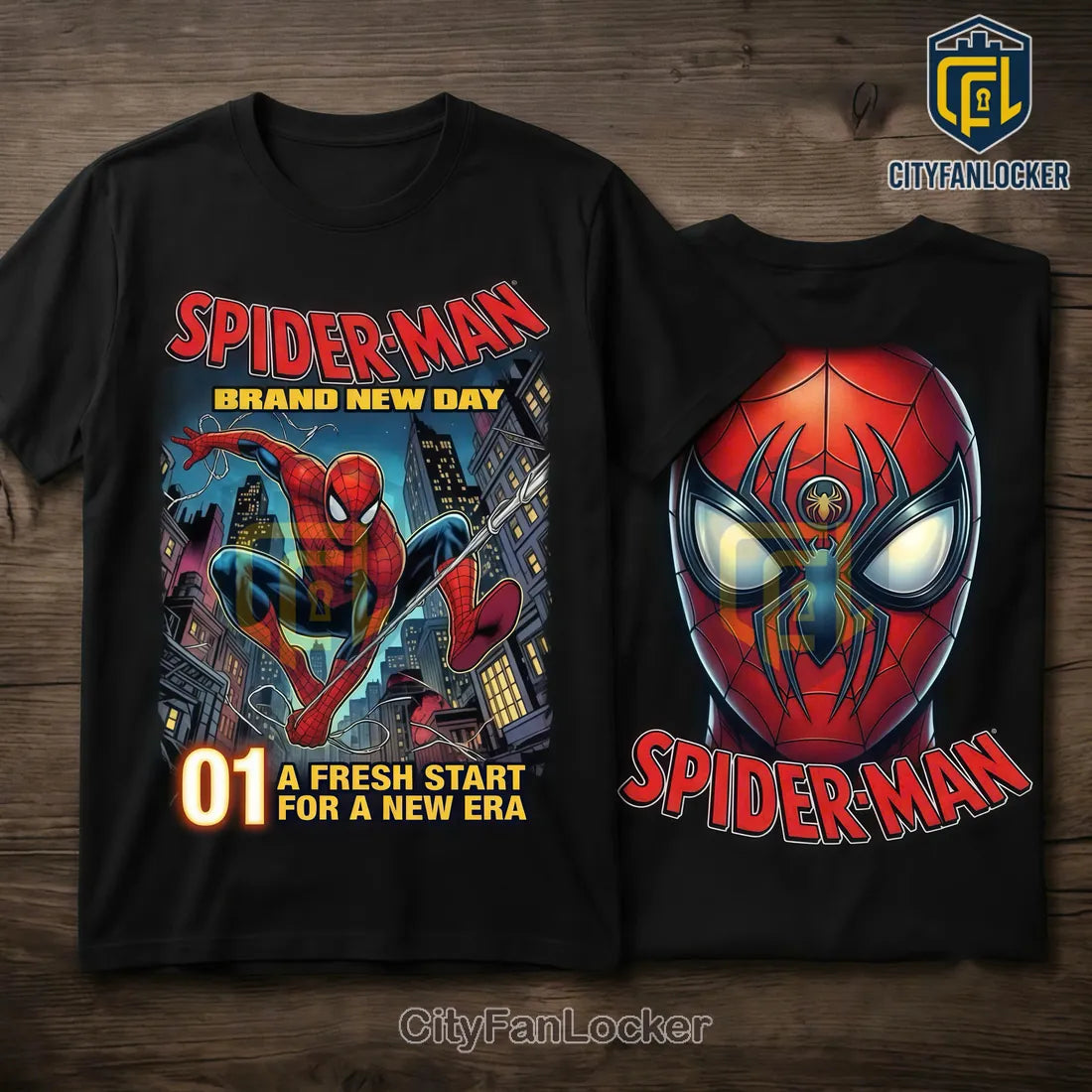 Spider-Man Brand New Day Comic Book T-Shirt