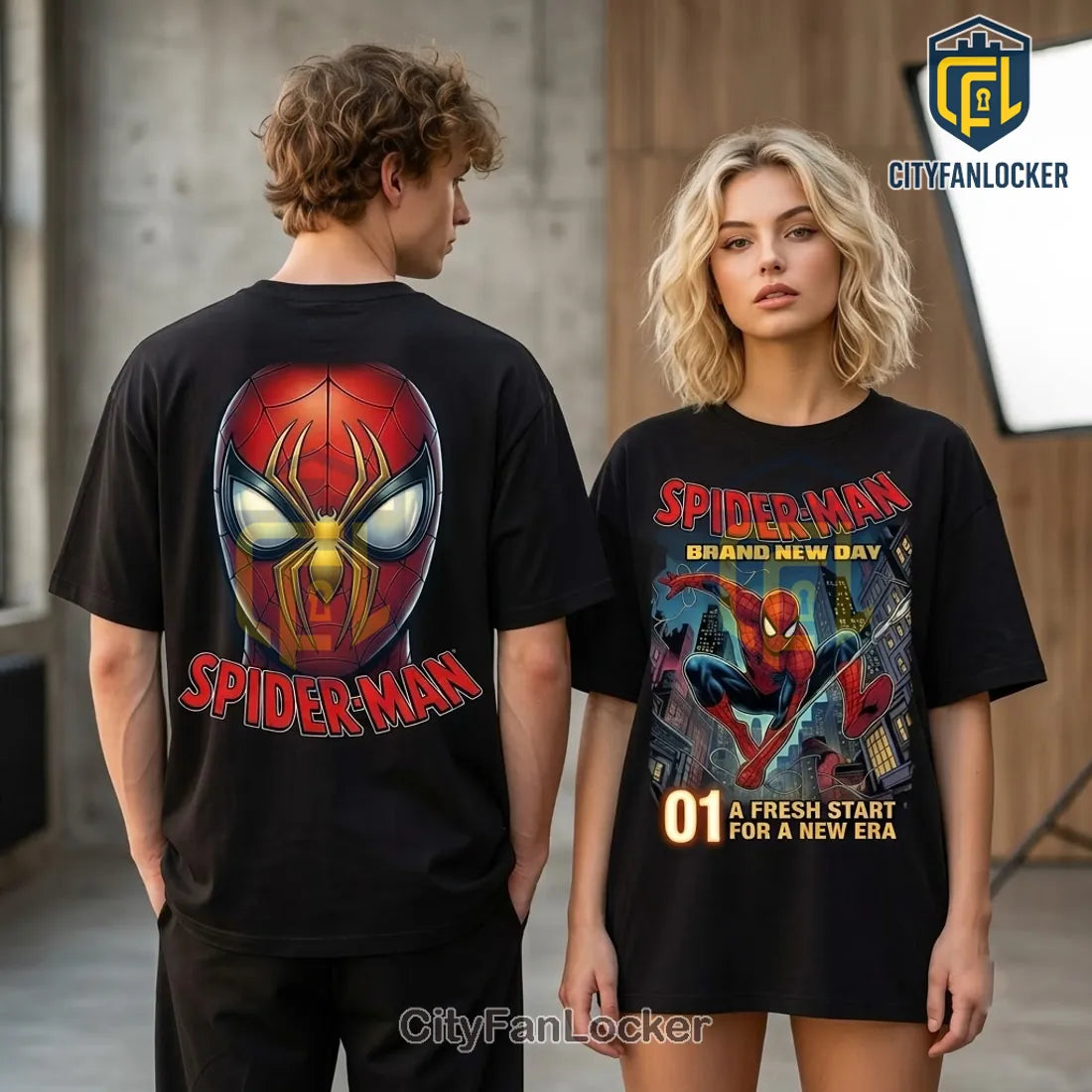Spider-Man Brand New Day Comic Book T-Shirt