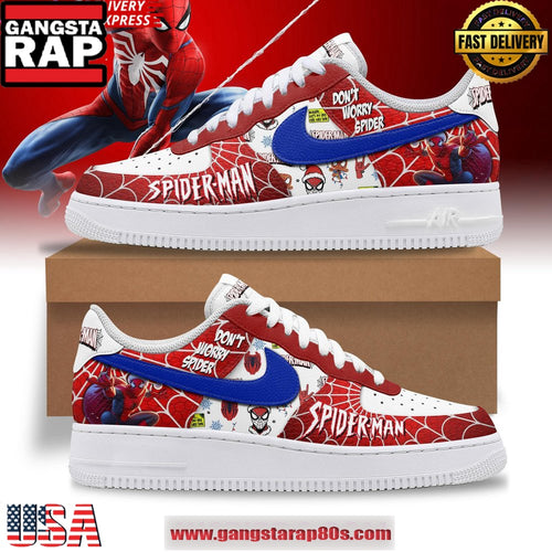 Spider-Man Christmas Holiday Limited Edition Air Force 1 Running Sneakers