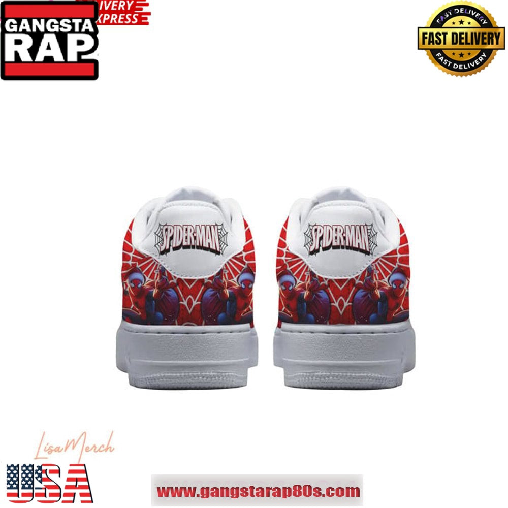 Spider-Man Christmas Holiday Limited Edition Air Force 1 Running Sneakers