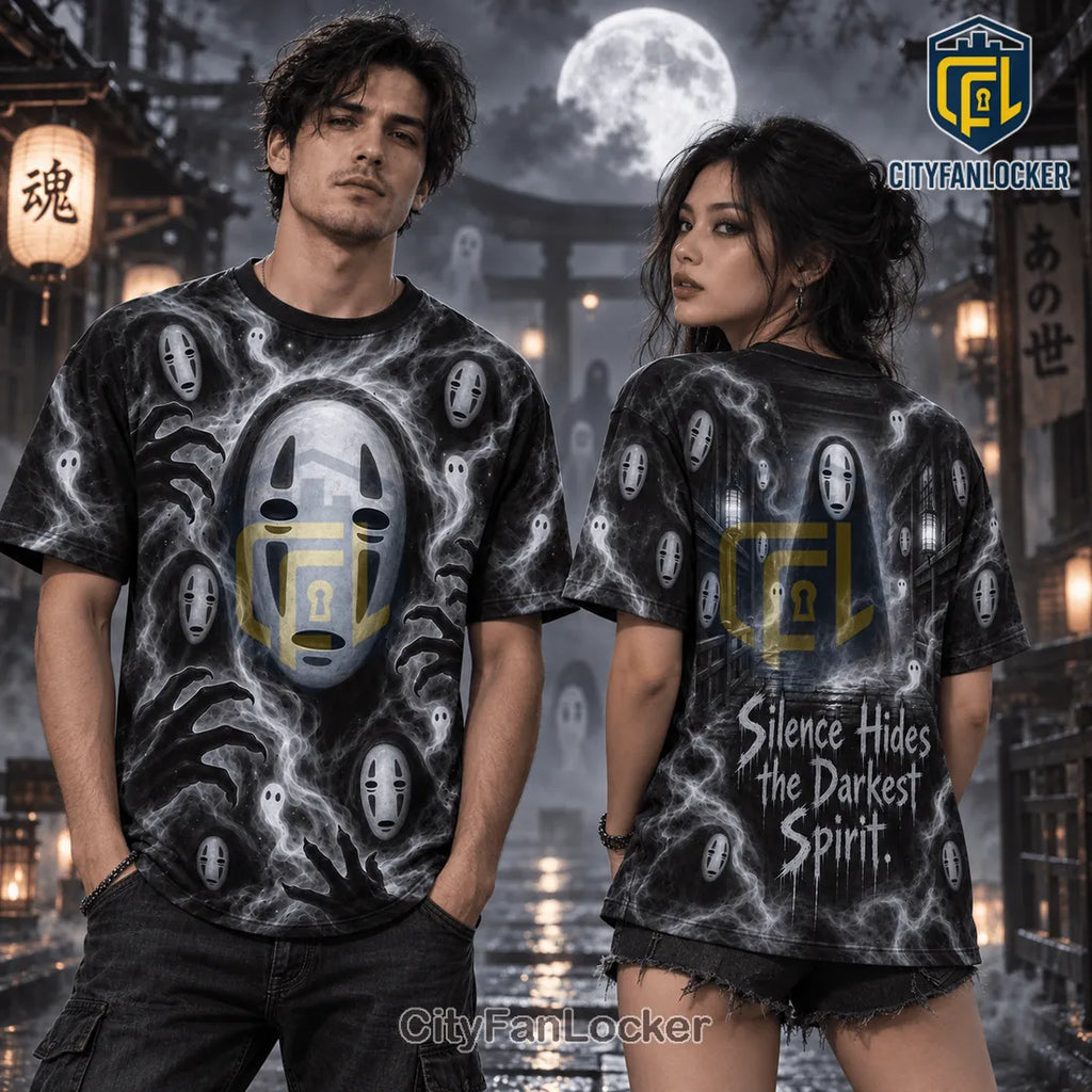 Spirited Away No Face Silence Hides Darkest Spirit Shirt
