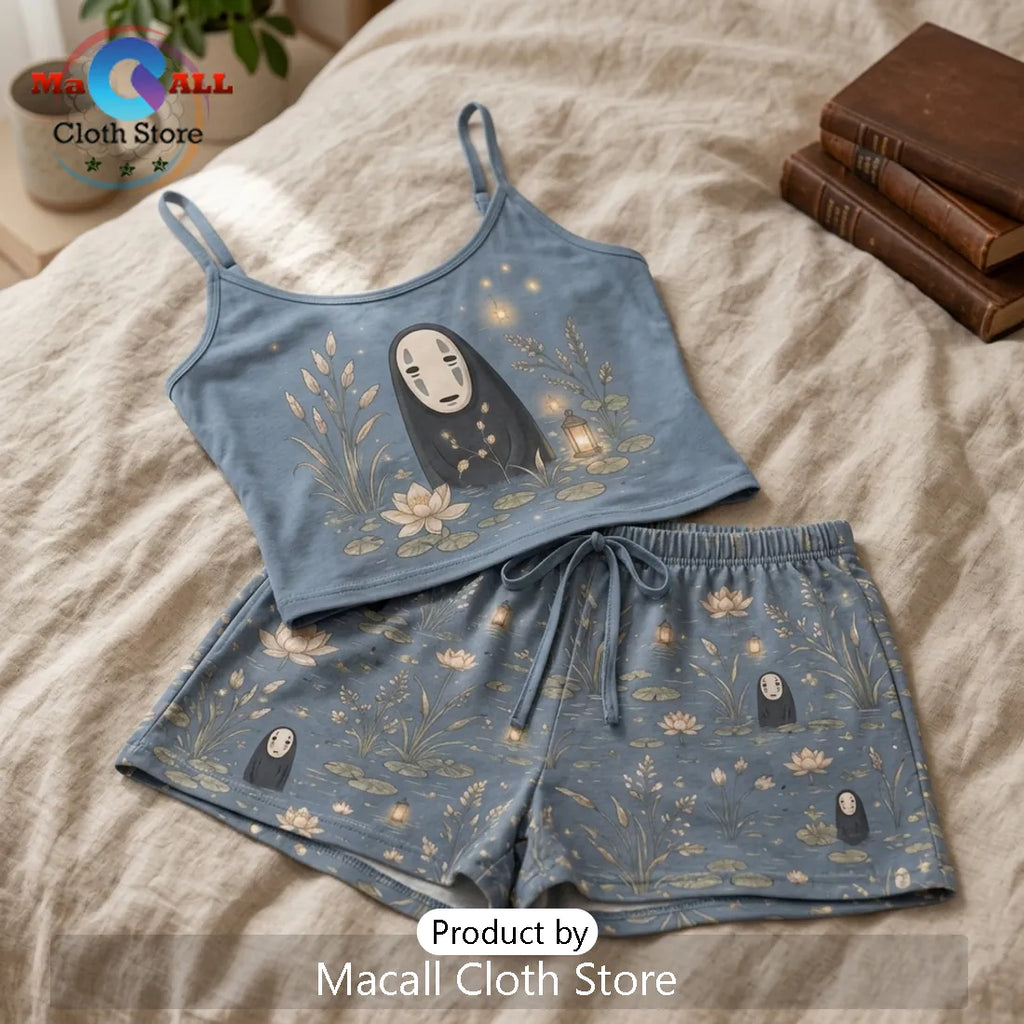Spirited Away No Face Women Loungewear Set