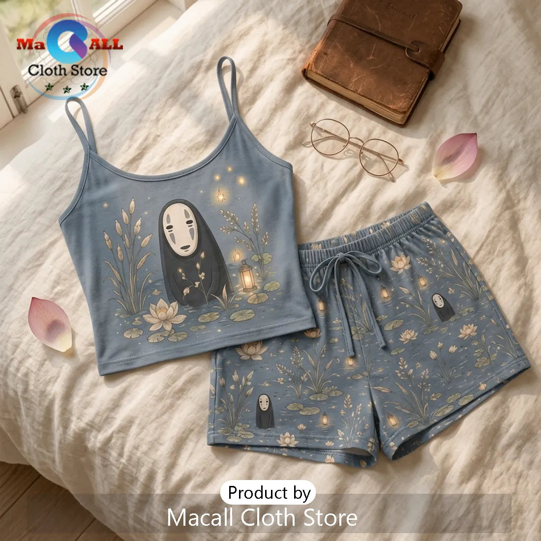 Spirited Away No Face Women Loungewear Set