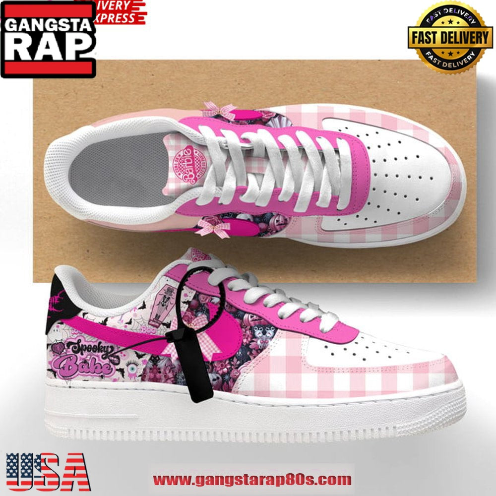 Spooky Barbie Girl Limited Edition Air Force 1 Sneakers Shoes