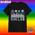 Sports in Dallas Players Names Skyline Shirt