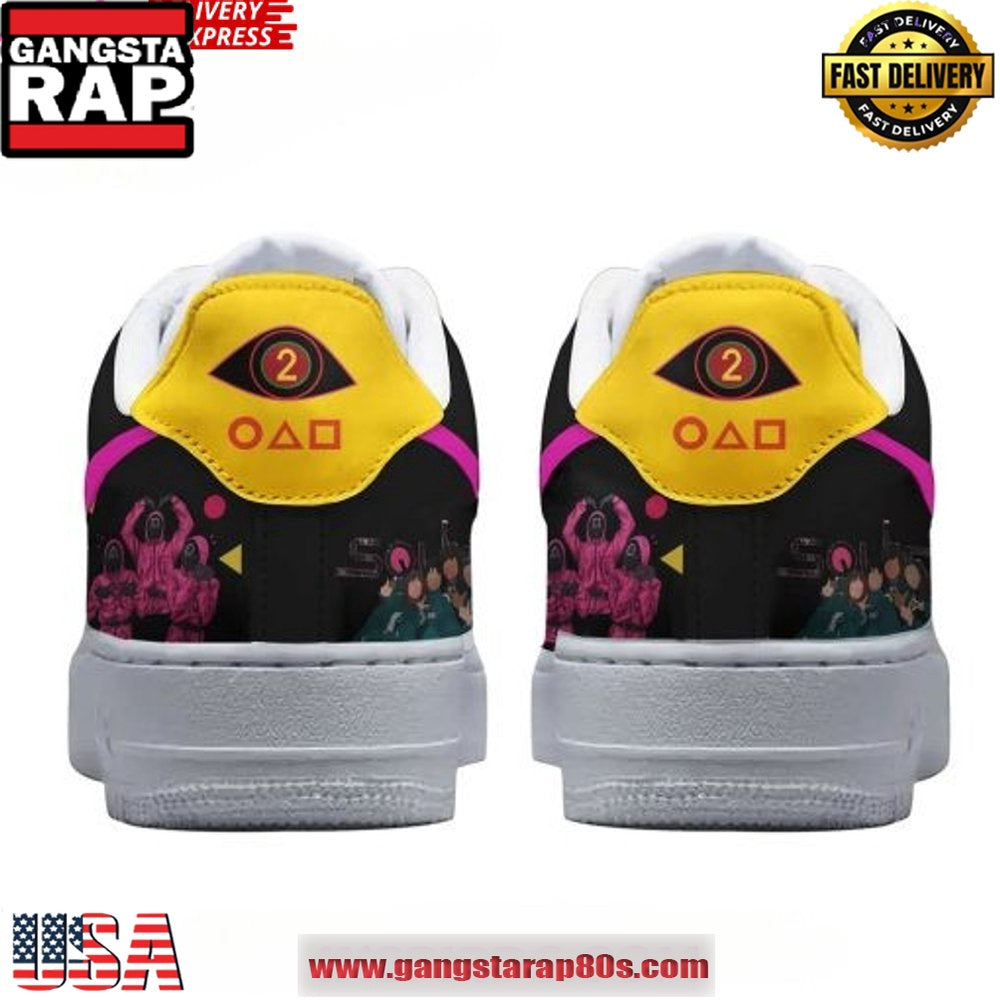 Squid Game Limited Edition Air Force 1 Shoes Running Sneakers