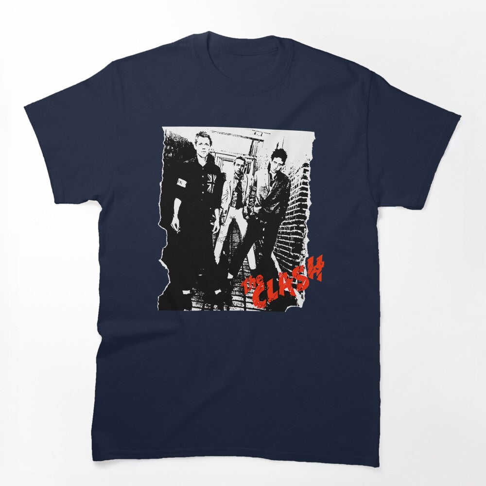 The Clash British Punk Rock Band Alleyway Members Shirt
