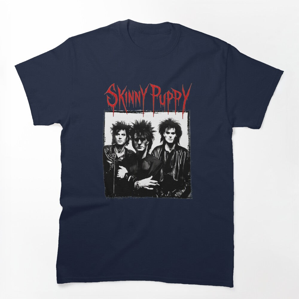 Music Band Portrait Gothic Industrial Style Shirt