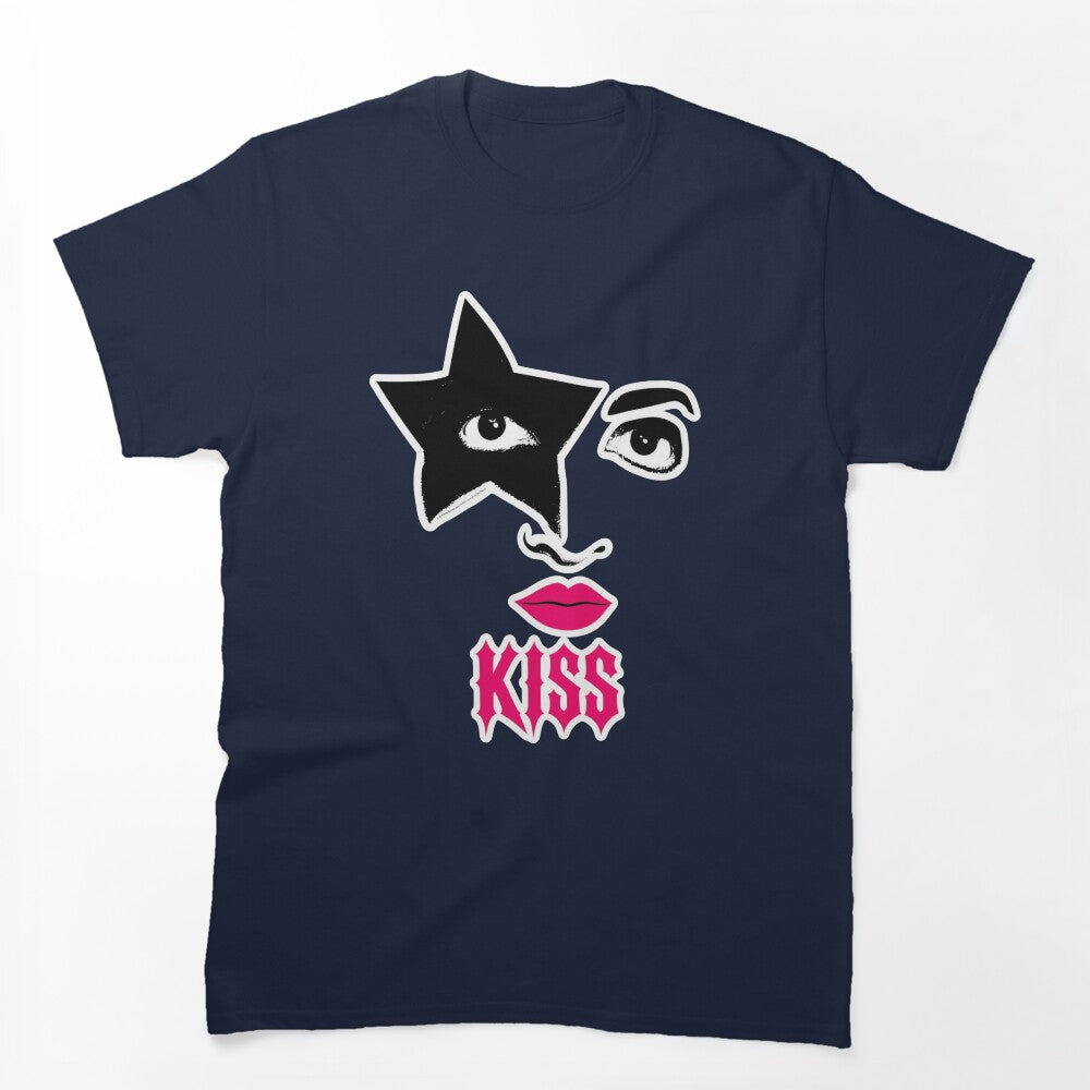 Rock Star Kiss Lips Shirt