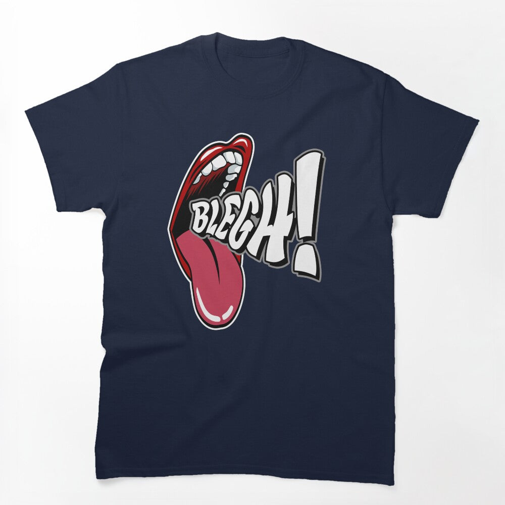 Blegh Lips Scream Metalcore Fan For Metalheads Shirt