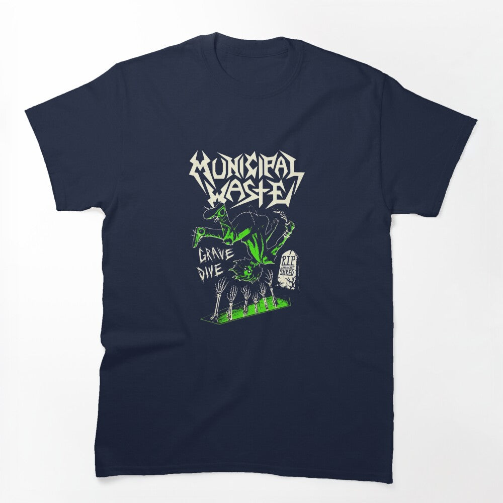 Silhouette Style Crossover Thrash Band Shirt