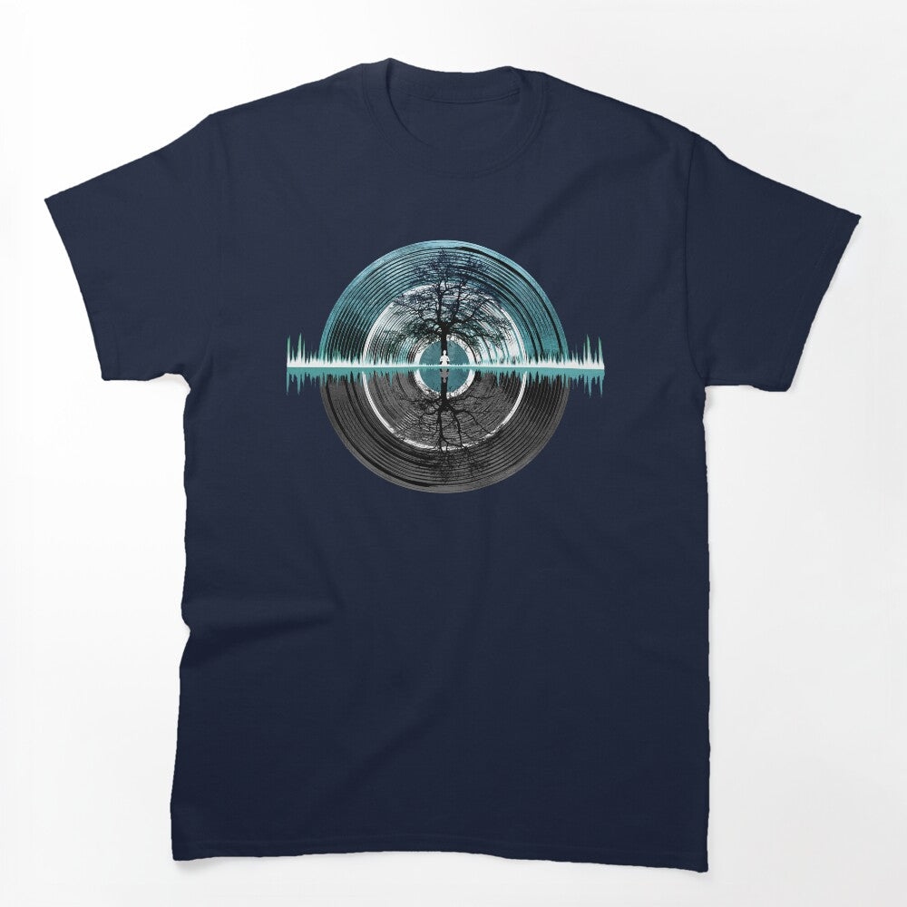 Returning To Silence - Turquoise Blue Shirt
