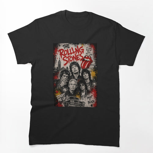 The Rolling Stones Street Art Shirt