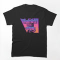 Epic Feline Gaming Crossover - Battle Royale X Grand Theft VI Neon Cat Shirt