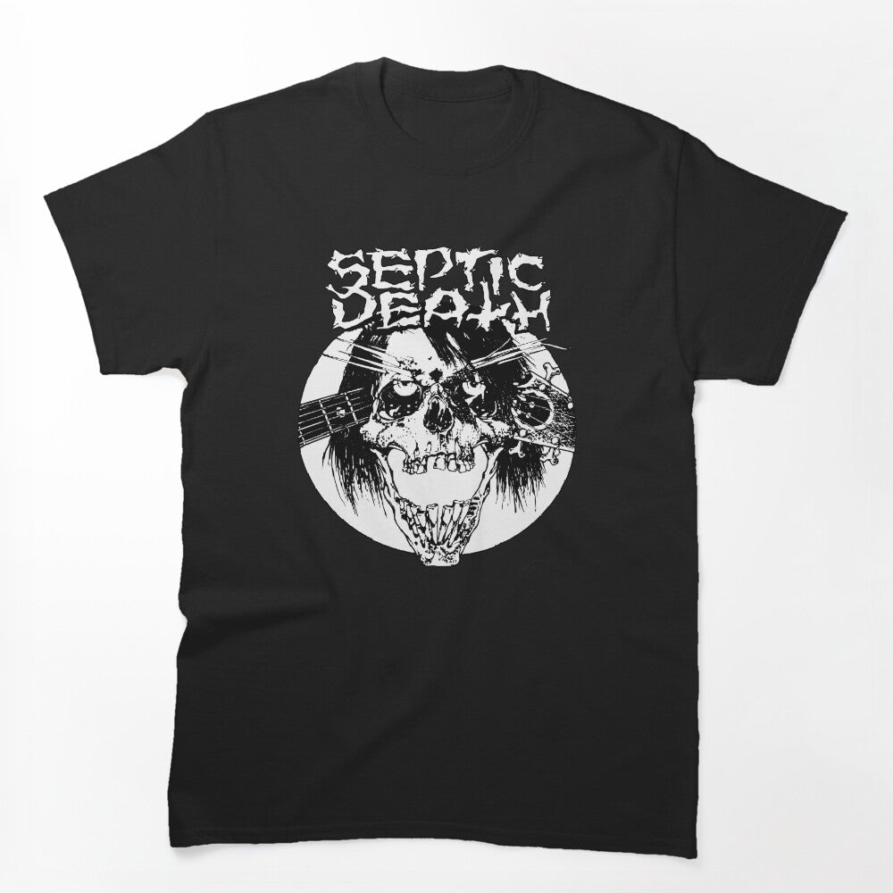Pushead Septic Death Skull Screeching Deafness Shirt