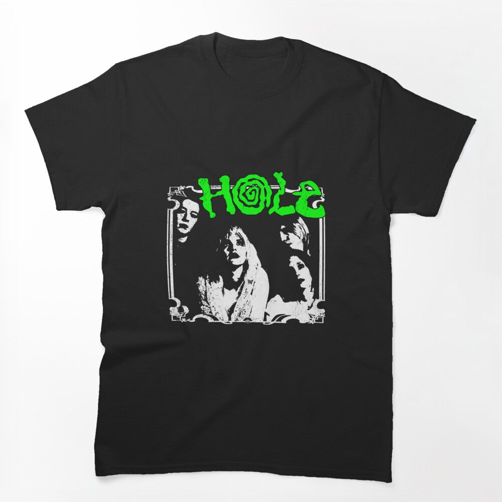 Silhouette Riot Grrrl Band Shirt