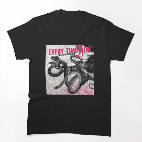 For Men Women Every Time I Die Retro Vintage Shirt