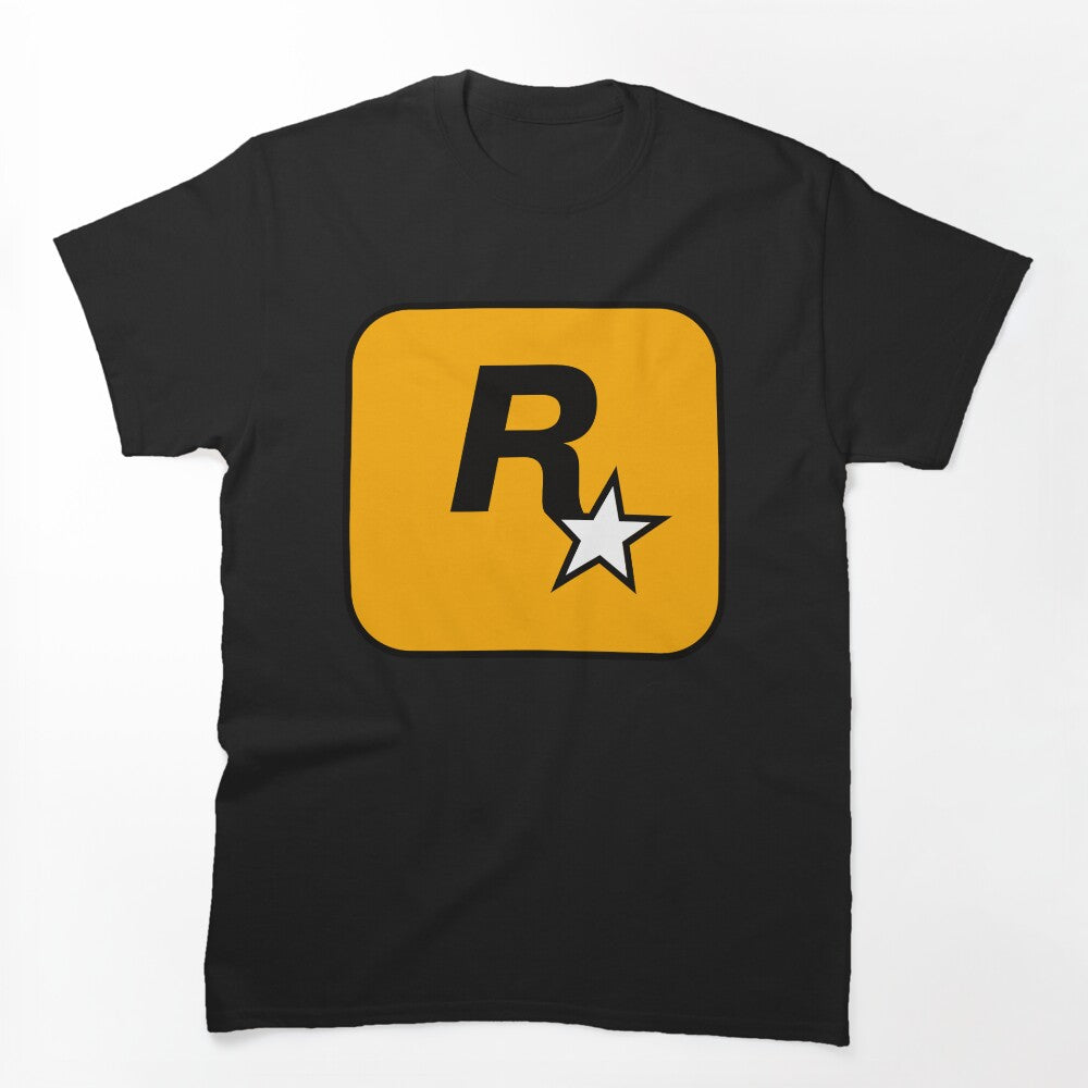 Rockstar Games Logo Gaming Video Game Logo Gamer Shirt