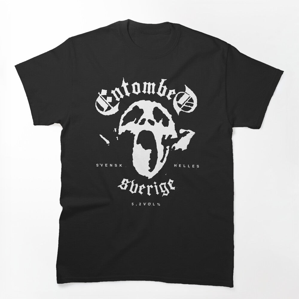 Entombed White Shirt