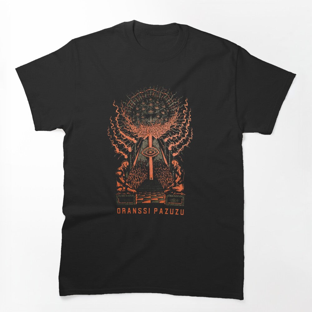 Oranssi Pazuzu Death Metal Bird Logo Black Metal Style Dark Art Design Shirt