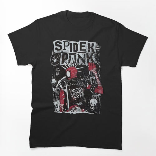 Retro Spider Punk Vintage Shirt